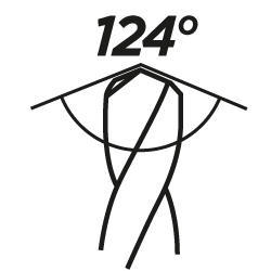 Wiertło do metalu HSS-CNC, 124°, 