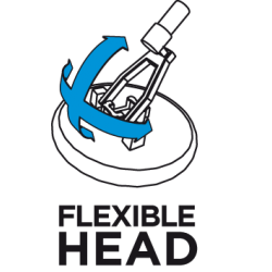 Szlifierka do gipsu 600W, tarcza 225 mm, torba