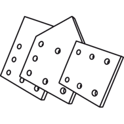 Szlifierka oscylacyjna 220W, stopa 104 x 112 mm
