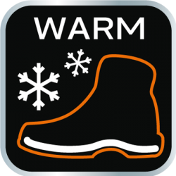 Wkładki do butów thermal comfort - rozmiar 44-45.