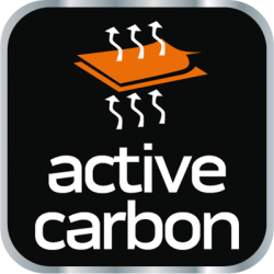 Półmaska przeciwpyłowa, z aktywnym węglem FFP2, 3 szt.