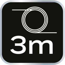 NEO Pistolet do piaskowania z wężem, długość 3 m