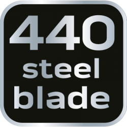 Nóż składany z blokadą, tytanowy