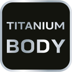 Nóż składany z blokadą, tytanowy