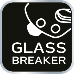 Nóż składany z blokadą, z ostrzem do pasów