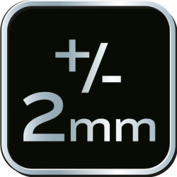 Dalmierz laserowy, zasięg 40 m, ekran dotykowy