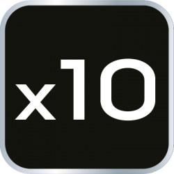 Ostrza łamane wymienne 9 mm, 10 szt.