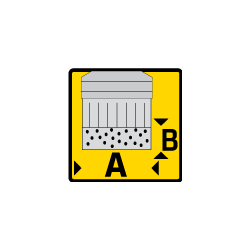 Pędzel ławkowiec plastikowy 10 x 3 cm
