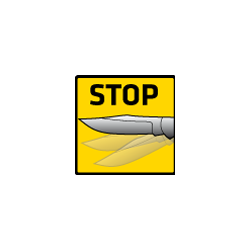 Nóż składany z blokadą, mały