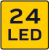 Lampa warsztatowa 24 LED