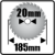 Pilarka tarczowa 1200W, tarcza 185 x 20 mm