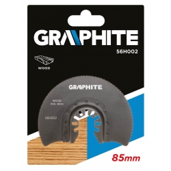 Tarcza półokrągła HCS do drewna, 85 mm