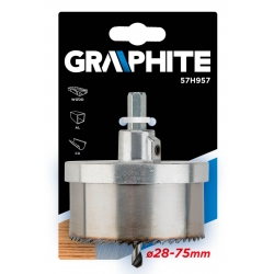 Otwornice 28-75 x 30 mm, zestaw 5 szt.