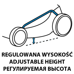 Kosiarka spalinowa 4.0KM, szerokosć koszenia 502mm