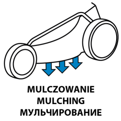 Kosiarka spalinowa 4.0KM, szerokosć koszenia 502mm