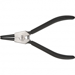 Szczypce segera do pierścieni osadczych 145 mm, zewnętrzne, wygięte