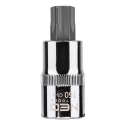 NEO Końcówka Torx na nasadce 1 2", T60 x 55 mm