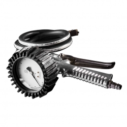 NEO Pistolet do pompowania z manometrem o 80 mm