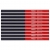 Ołówek techniczny czerwono-niebieski 12 sztuk