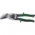 Nożyce do blachy 240 mm, odgięte lewe