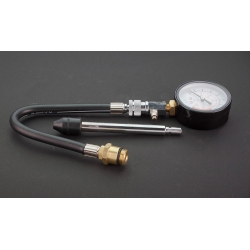 NEO Miernik ciśnienia sprężania z zestawem adapterów.