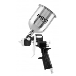 Zestaw lakierniczy, pistolet natryskowy górny zbiornik, 5 szt.