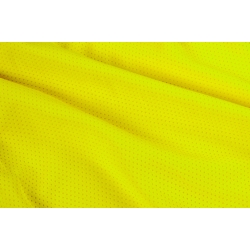 T-shirt ostrzegawczy, ciemny dół, żółty, rozmiar S