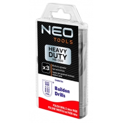 Wiertła do zgrzewów, HSS-E Co5,6.0-10.0 mm,  zestaw 3 szt.