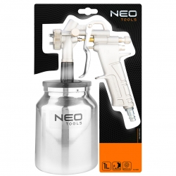 NEO Pistolet natryskowy dolny zbiornik 1.0 l, 1.4 mm
