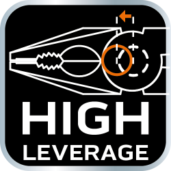 Szczypce boczne HD 40% FS 180 mm