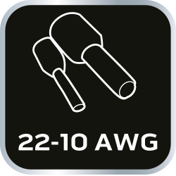 NEO Zaciskarka końcówek tulejkowych, średnica tulejek: 0.25 - 6 mm2