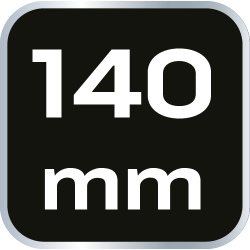 Szczypce do zaciskania końcówek 1.5-6 mm2 (23-13 AWG), 140 mm