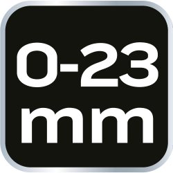 Klucz nastawny 150 mm, zakres 0-23 mm