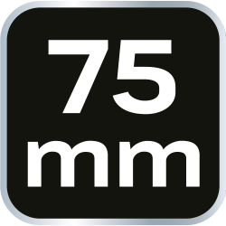 Wkrętak krzyżowy PH0 x 75 mm, S2