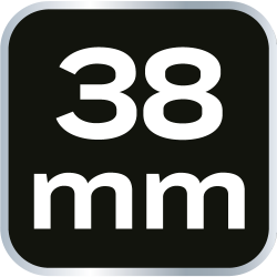 Wkrętak krzyżowy PZ2 x 38 mm, S2