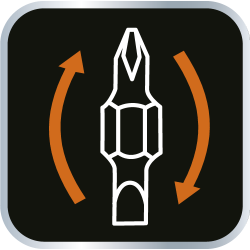 Wkrętak odwracalny płasko-krzyżowy 6.0 mm x PH2, SvCm