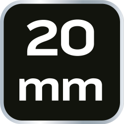 Nasadka sześciokątna 1/2