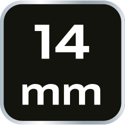 Nasadka dwunastokątna długa 1/2