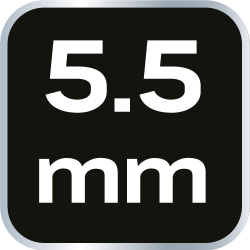 Nasadka sześciokątna długa 1/4