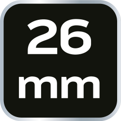 Nasadka sześciokątna 1/2