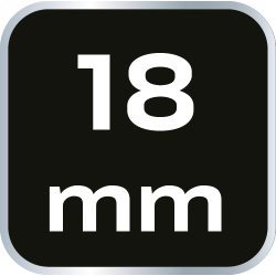 Nasadka sześciokątna długa 1/2