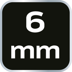 Nasadka sześciokątna długa 1/4