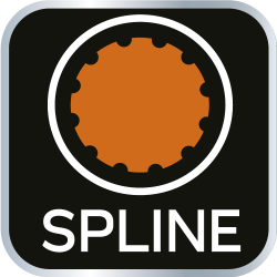 Nasadki Spline 1/2