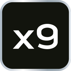 Końcówki Torx na nasadce 100 mm, zestaw 9 szt.