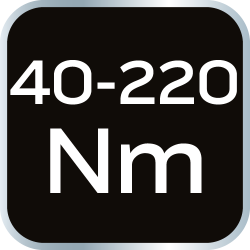 Klucz dynamometryczny dwukierunkowy 1/2