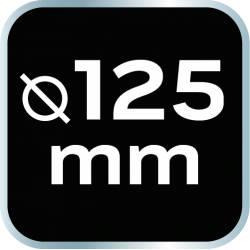 Filc polerski 125 x 10 mm, M14