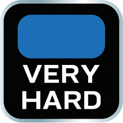 Pad polerski 130 x 150 mm x 25 mm, gąbka bardzo twarda