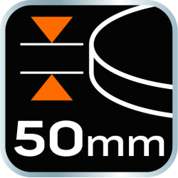 Pad polerski 150 x 50 mm, gąbka średnia, M14