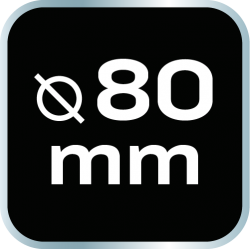 Pad polerski 80 x 25 mm, gąbka twarda