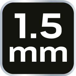 NEO Klucz sześciokątny 1.5 mm, CrV